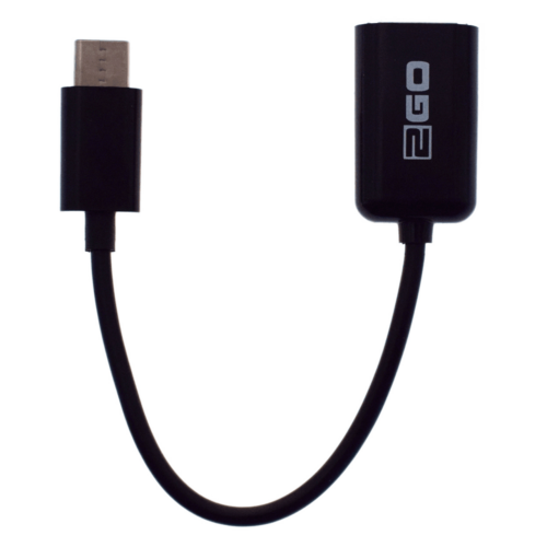 2Go Host Kabel USB Typ C Adapter 14,5 cm - 12 / 24 V Adapter & Kupplung