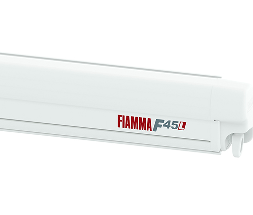 Fiamma F45L Wandmontage 550 cm (Polar White / Royal Blue) - Kassettenmarkisen