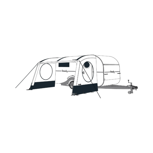 Travellife Seitwenwand für Travellife Suncanopy - Markisenvorzelte & Wände