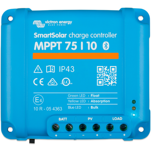 Victron SmartSolar 75/10 MPPT Solarladeregler 10 A 12 / 24 V - Solar-Laderegler von Victron Energy