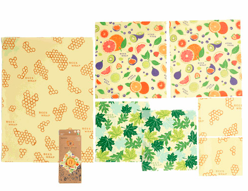 Bees Wrap Bienenwachstuch Variety Pack Remix - Lebensmittelbehälter / Vorratsdosen von BeesWrap