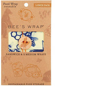 Bees Wrap Bienenwachstuch Lunchpack Bees and Bears - Lebensmittelbehälter / Vorratsdosen von BeesWrap