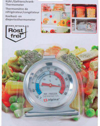 Alpina Kühl/Gefrierschrankthermometer - Kühlschrank-Zubehör
