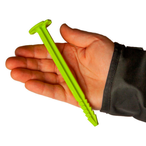 SwissPiranha GS150 Zelthering grün 15 cm 10er Set im Beutel - Zeltheringe & Abspannmaterial von Swiss Piranha