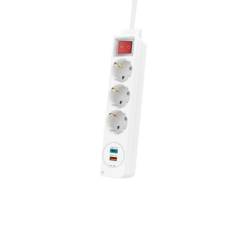 Hama Steckdosenleiste 3 fach USB-C / USB-A Buchse - Verteilungseinheiten