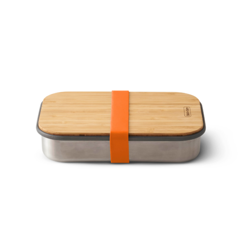 Black and Blum Sandwichbox Edelstahl klein 900 ml orange - Lebensmittelbehälter / Vorratsdosen von black+blum