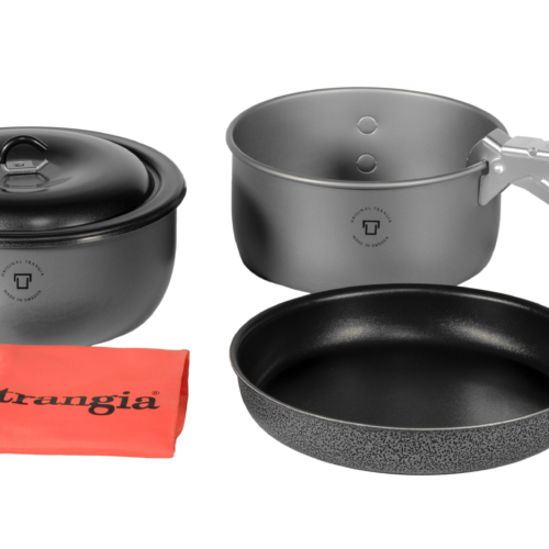 Trangia Tundra III Campingtopf und Pfannenset 3 teilig Harteloxiert - Kochgeschirr-Sets