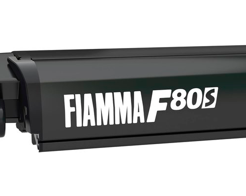 Fiamma F80s Dachmarkise 425 cm (Deep Black / Royal Grey) - Kassettenmarkisen