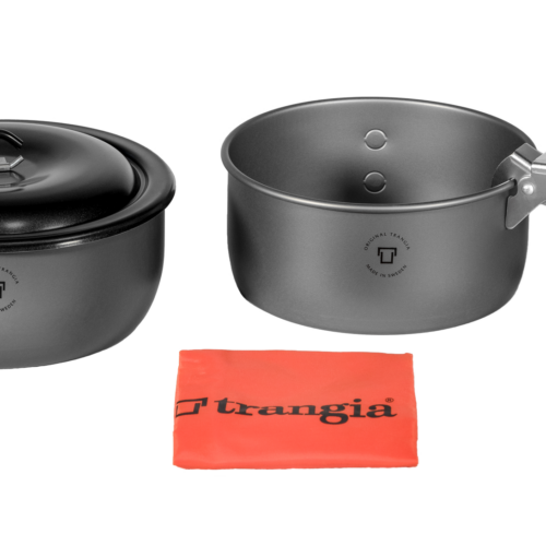 Trangia Tundra II Campingtopfset 2 teilig Harteloxiert - Kochgeschirr-Sets