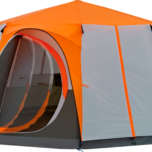 Coleman Octagon Familienzelt orange für 8 Personen - 5-8 Personen Zelte