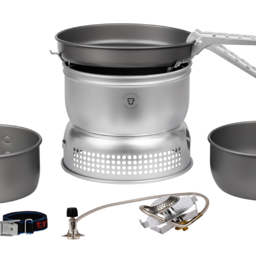 Trangia Trangiakök 25 - 7 UL/HA Campingkochset 3- teilig mit Gasbrenner Set 6 - Gaskocher