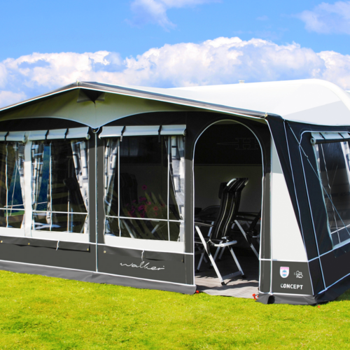 Walker Concept 280 Vorzelt Stahlgestänge 960 Umlaufmaß 946 - 975 cm - Wohnwagenvorzelte