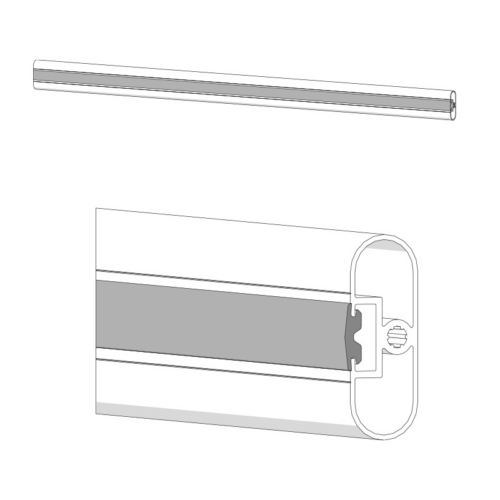 Fiamma Dust Guard Dichtung für die Fixing-Bar, das Carry-Bike sowie die Leitern Deluxe - Fahrradträger-Zubehör