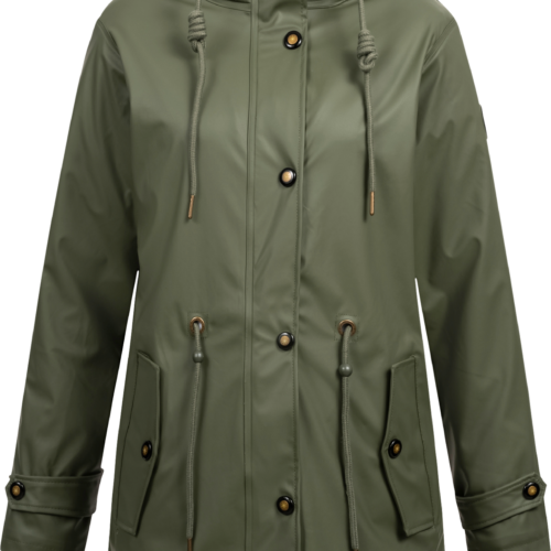 Ankerglut Ankergluttraum Regenmantel Damen olive 46 - Damenjacken
