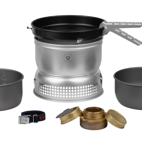 Trangia Trangiakök 25-9 UL / HA Campingkochset 3- teilig mit Spiritusbrenner Set 2 - Spirituskocher