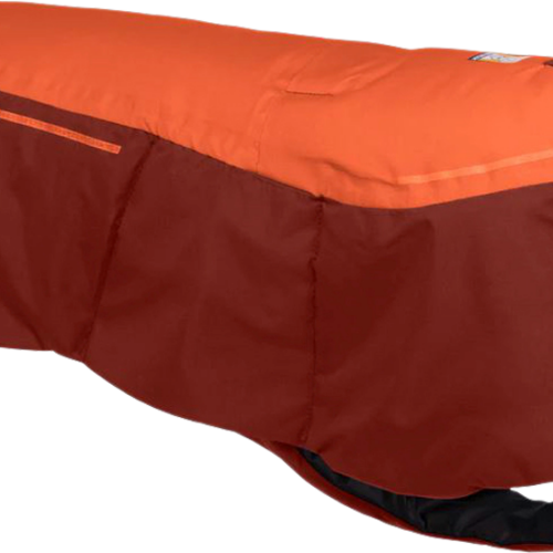 Ruffwear Vert Hundejacke wasserdicht XL 91–107 cm Canyonlands Orange - Hundebekleidung & Wetterschutz