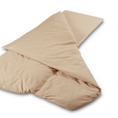 Duvalay Compact Schlafsack 190 x 66 x 2,5 cm Cappucino - Schlafsäcke