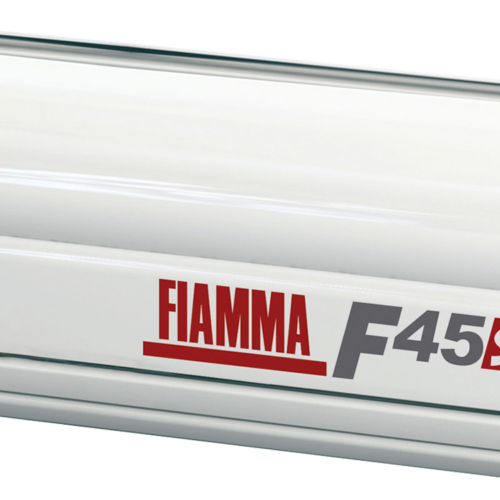 Fiamma F45s Wandmarkise 425 cm (Polar White / Royal Grey) - Kassettenmarkisen