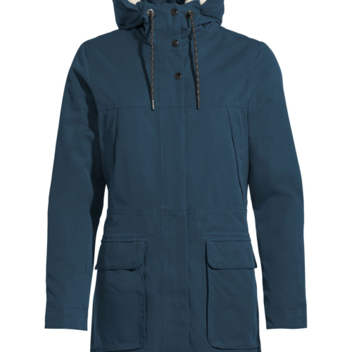 Vaude Manukau II Damen Parka dunkelblau 48 - Damenjacken