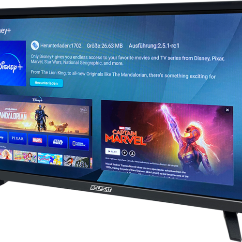 Selfsat Smart Camp Camping Fernseher 24 Zoll Frame  - Fernseher