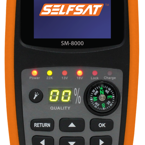 Selfsat SM 8000 Satelliten Messgerät - Sat-Zubehör