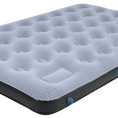High Peak Comfort Plus Air bed Luftbett mit integrierter Pumpe 197 x 138 cm grau/blau/schwarz Double - Luftbetten