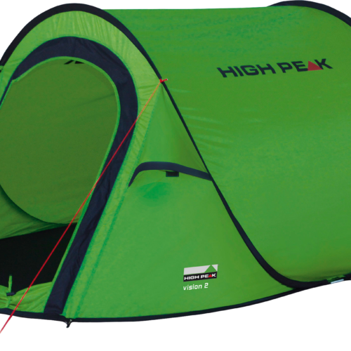 High Peak Vision 2 Einfachdach Pop Up Wurfzelt grün für 2 Personen - Wurfzelte