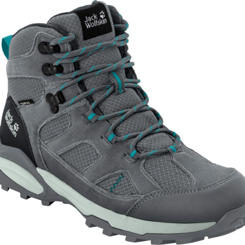 Jack Wolfskin Trail Hiker Texapore Mid Damenschuhe hellgrau 36 - Damenschuhe