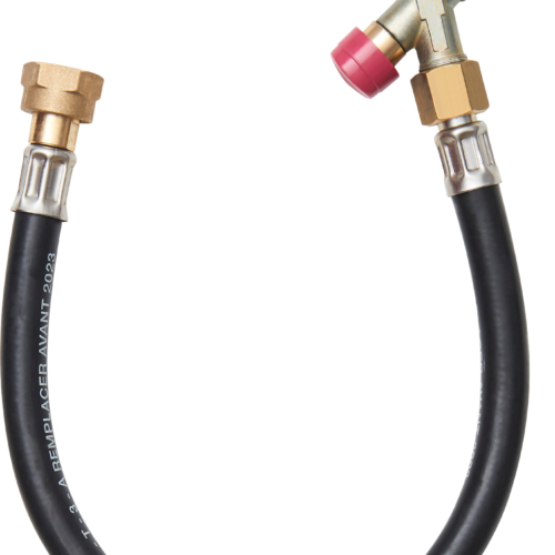 Favex Gasschlauch mit Durchflussbegrenzung 40 cm - Gas-Verlängerungsschläuche