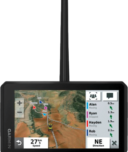 Garmin Tread M-S Powersport Navigationsgerät 5,5 Zoll inklusive Group Ride Tracker - Navigationsgeräte