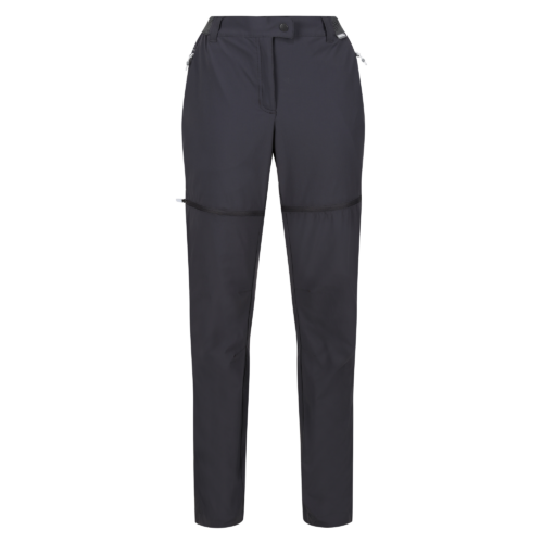 Regatta Mountain Damen Zip-Off-Hose dunkelgrau 44 - Damenhosen, -röcke & -kleider