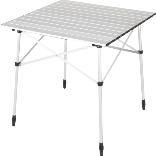 High Peak Sevilla Aluminium Campingtisch 70 x 70 cm silber - Rolltische