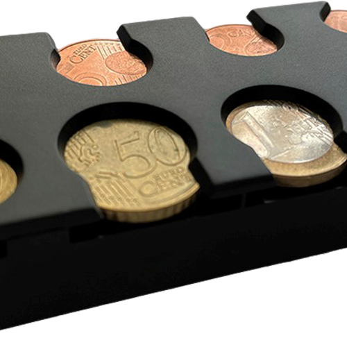 HP Euro Münzhalter - schwarz - Halterungen & Fächer von HP Autozubehör