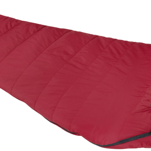 High Peak Hyperion 1 M Mumienschlafsack 210 x 80 cm dunkelrot/grau - Schlafsäcke