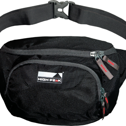 High Peak Tigra Hüfttasche 30 x 18 x 6 cm schwarz - Bauchtaschen