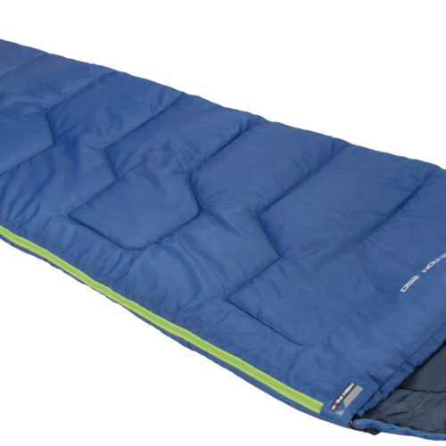 High Peak Action 250 Mumienschlafsack 225 x 80 cm dunkelblau/blau - Schlafsäcke