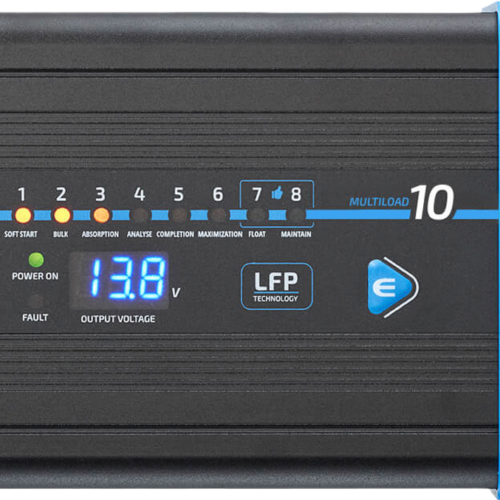 Ective Multiload LFP Ladegerät für LiFePO4-Batterie 12 V 10 LPF - Batterie-Ladegeräte