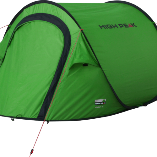High Peak Vision 3 Einfachdach Pop Up Wurfzelt grün für 3 Personen - Wurfzelte