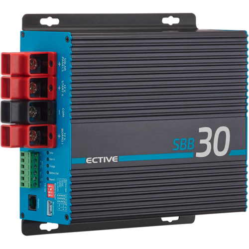 ECTIVE SBB 30 Solar Ladebooster mit integriertem Solarladeregler 30 A - Solar-Laderegler
