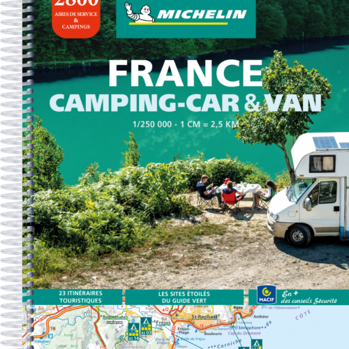 Michelin Atlas France Camping Car / Van - Campingführer