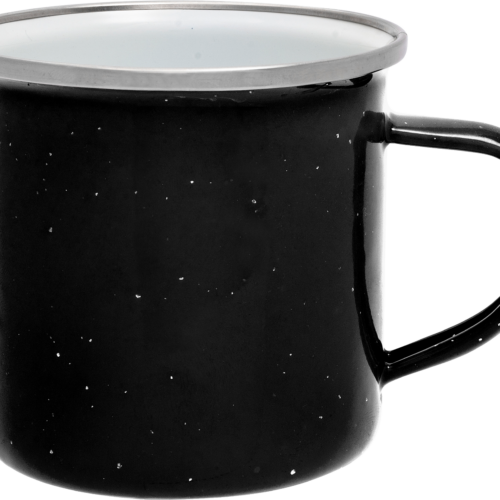 Origin Outdoors Emaille Tasse 360 ml schwarz - Becher & Tassen