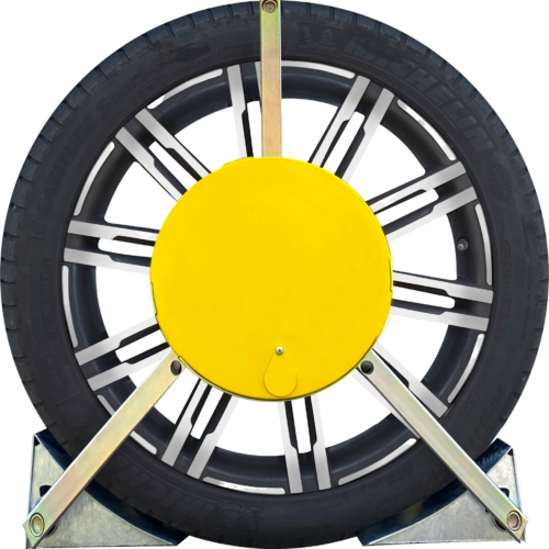 MEM Sicherheits-Fahrzeug-Radkralle > 700 mm - Wegfahrsperren