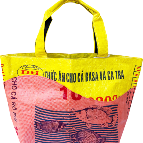 Beadbags Geräumige Tragetasche Strandtasche gelb / orange - Packsäcke und Packtaschen
