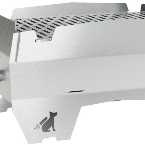 Skotti mobiler Gasgrill / Kohlegrill inklusive Tragetasche und Gasschlauch - Kartuschengrills