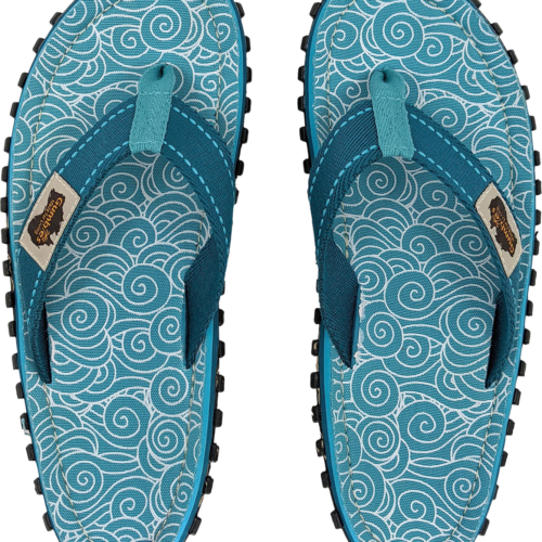 Gumbies Turquoise Swirls Damen Sandale türkis 37 - Damenschuhe