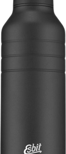 Esbit Majoris Edelstahl Trinkflasche schwarz 680 ml - Trinkflaschen