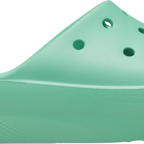 Crocs Platform Slide Damen Sandalen grün 39-40 - Damenschuhe