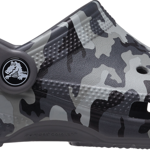 Crocs Classic Printed Camo Kinderclog dunkelgrau 28-29 - Kinderschuhe