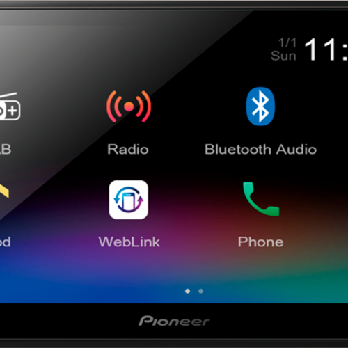 Pioneer 6,8- Mediacenter mit DAB und Weblink 2.0 - Rückfahrkameras & Rückfahrsysteme