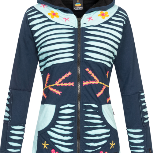 Ankerglut Nepalliebe Damenjacke blau 44 - Damenjacken